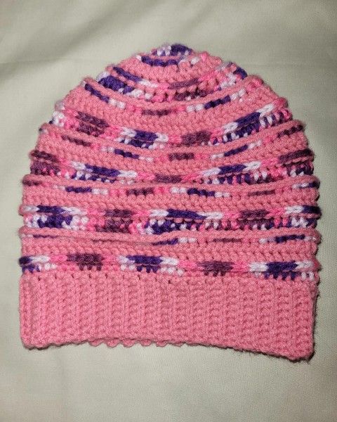 Multi Pink Slouchy Hat product image (1)