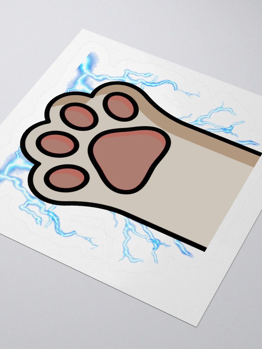 Lightning paw Sticker product image (8)