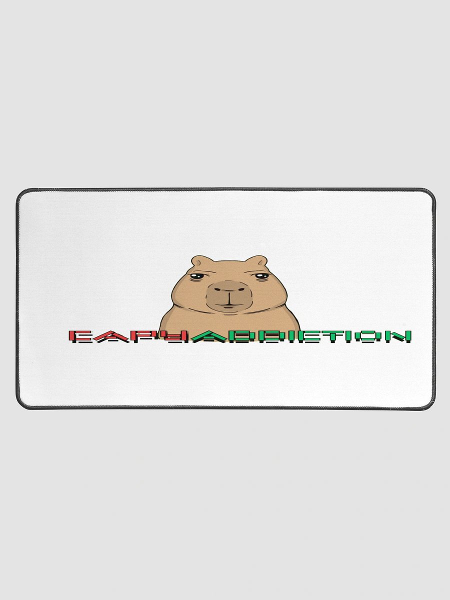CapyAddiction Desk Mat 15.5x31.5 product image (1)