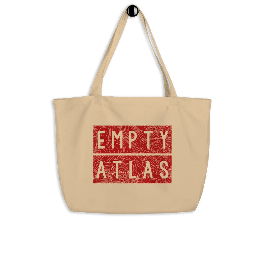 Topographic Map Tote product image (4)