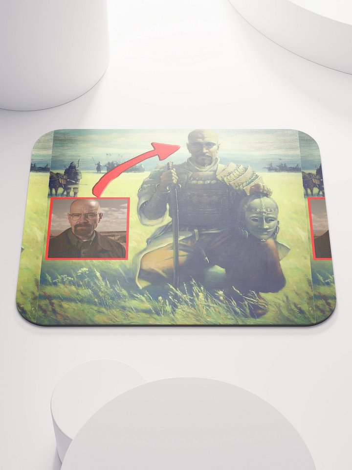 Walter White Khan Mousepad product image (1)