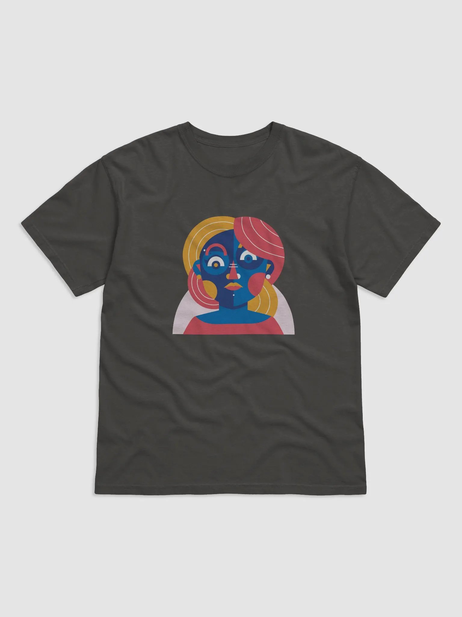 Geometric Portrait Graphic Tee product image (1)