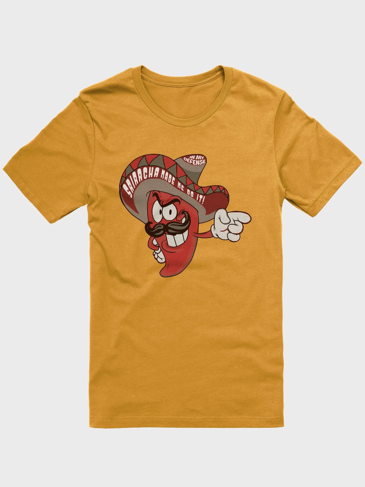 Sriracha Made Me Do It Tee product image (1)