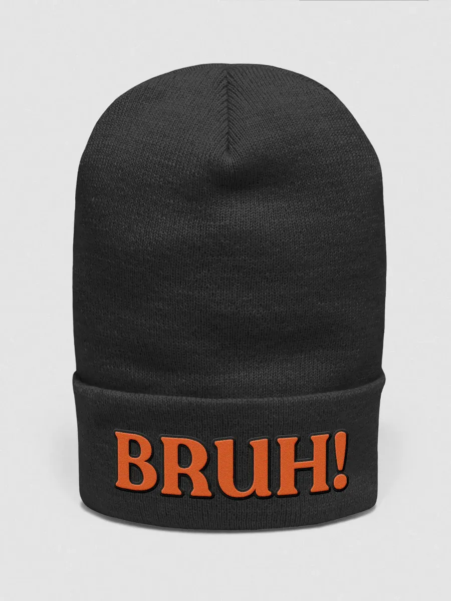 Bruh Beanie product image (1)