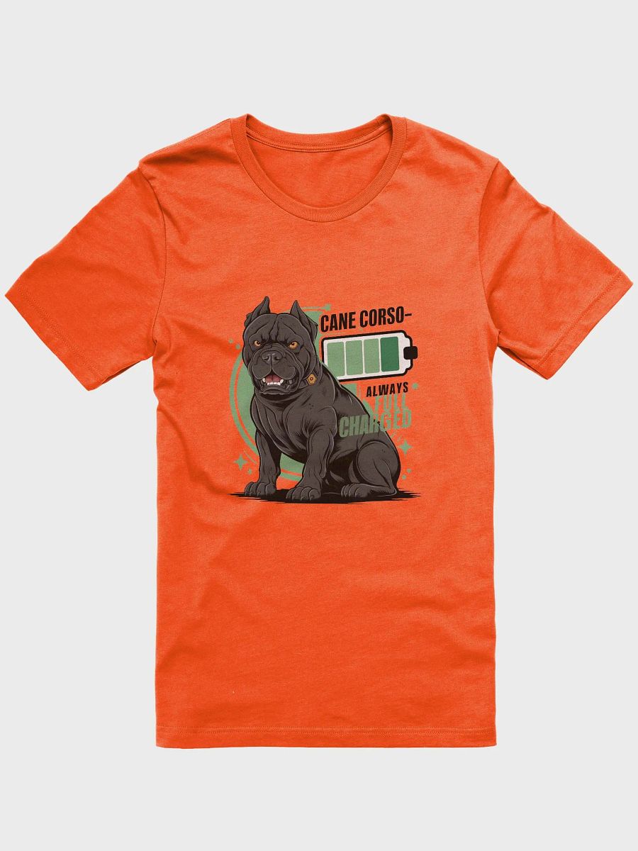 Energetic Cane Corso T-Shirt | Always Full Charged Dog Lover Gift product image (18)
