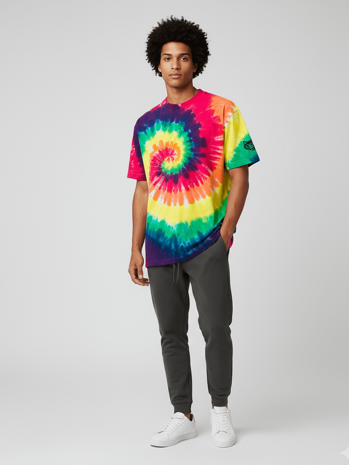 Hammer Time Silhouette Tie-Dye T-Shirt product image (1)