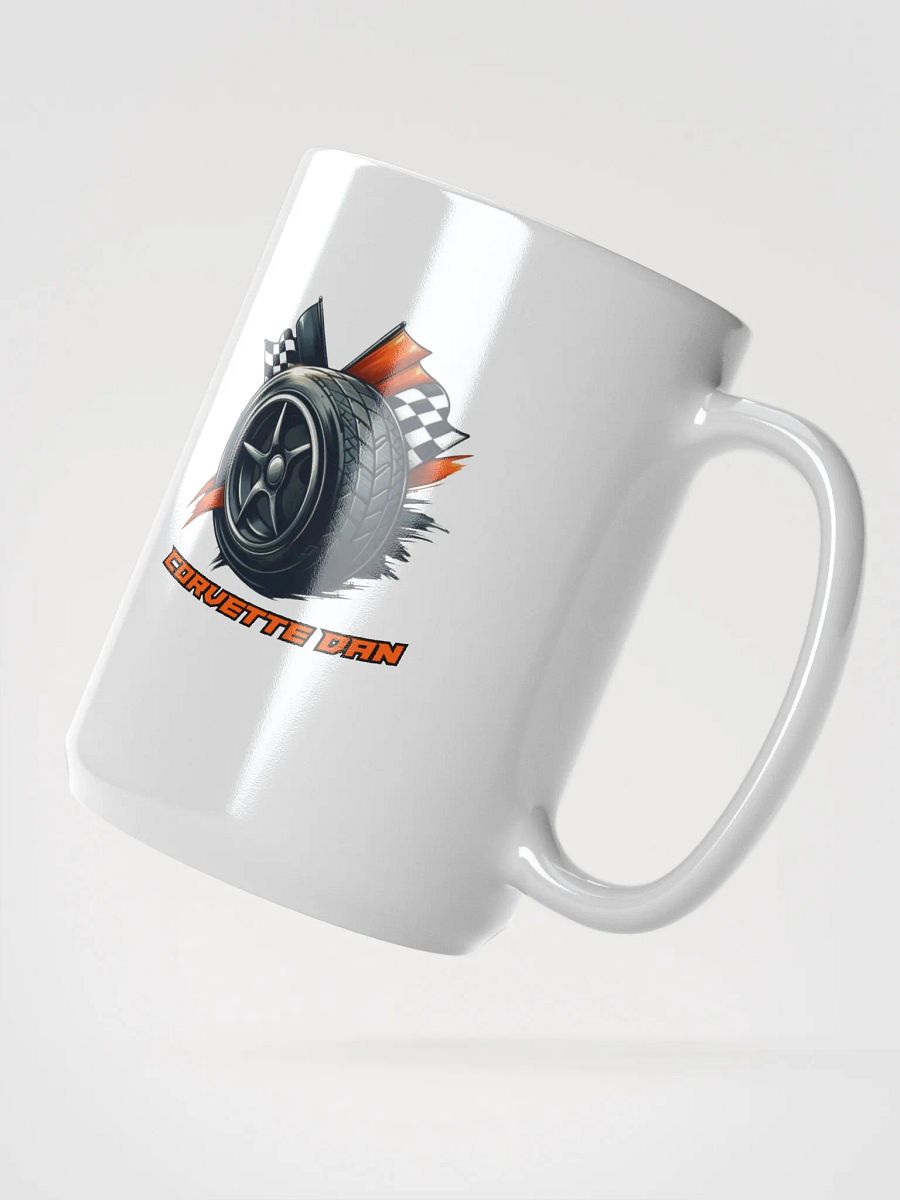 Corvette Dan Checkered Flag Coffee Mug product image (2)