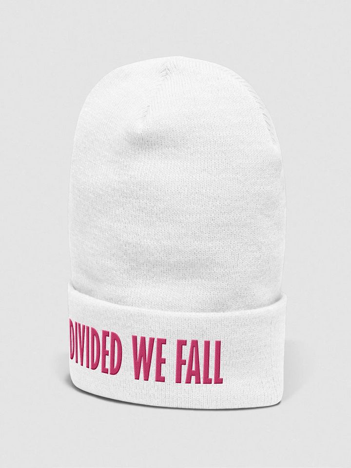 Divided We Fall - Pink - Yupoong Cuffed Beanie product image (2)