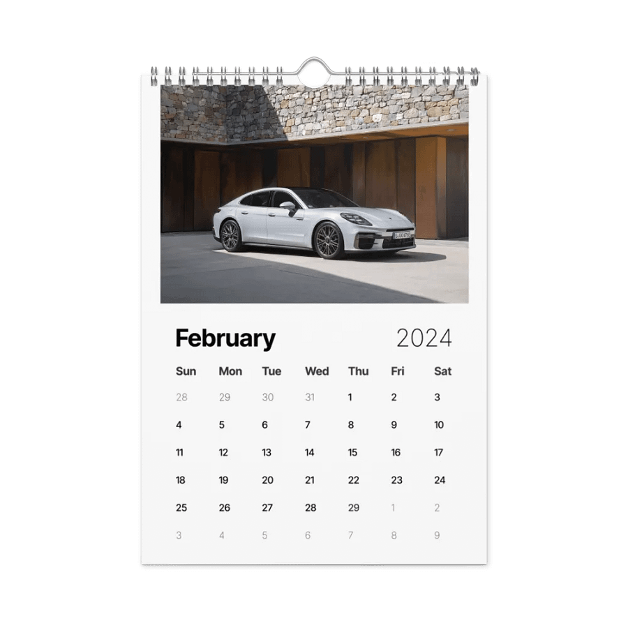 Porsche Rides 2024 Wall Calendar product image (5)