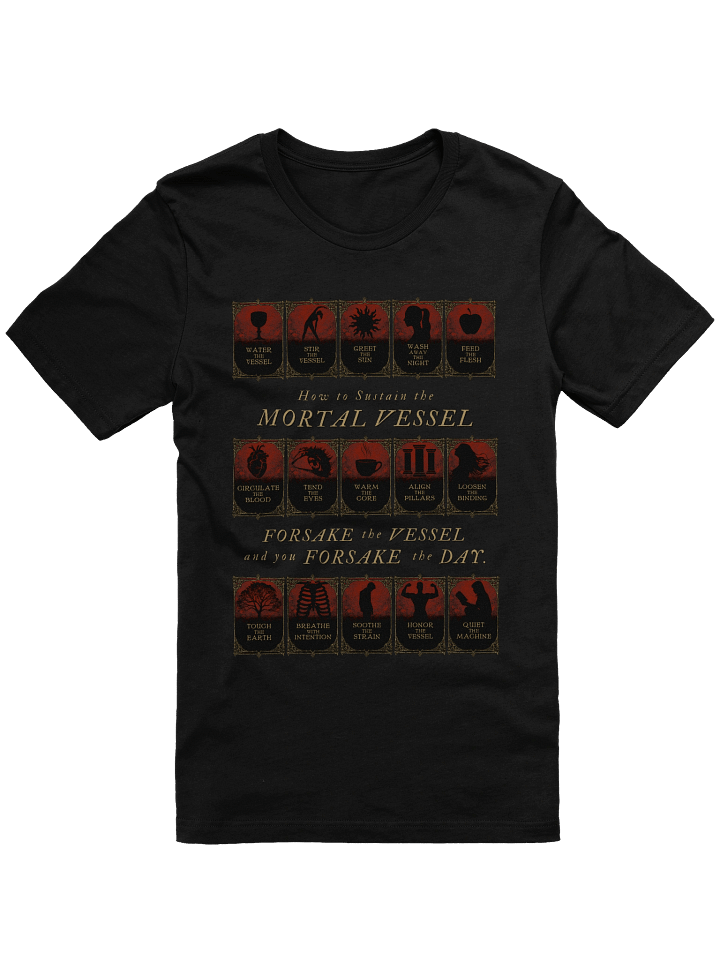 How to Sustain the Mortal Vessel Daily Quest T-shirt product image (1)