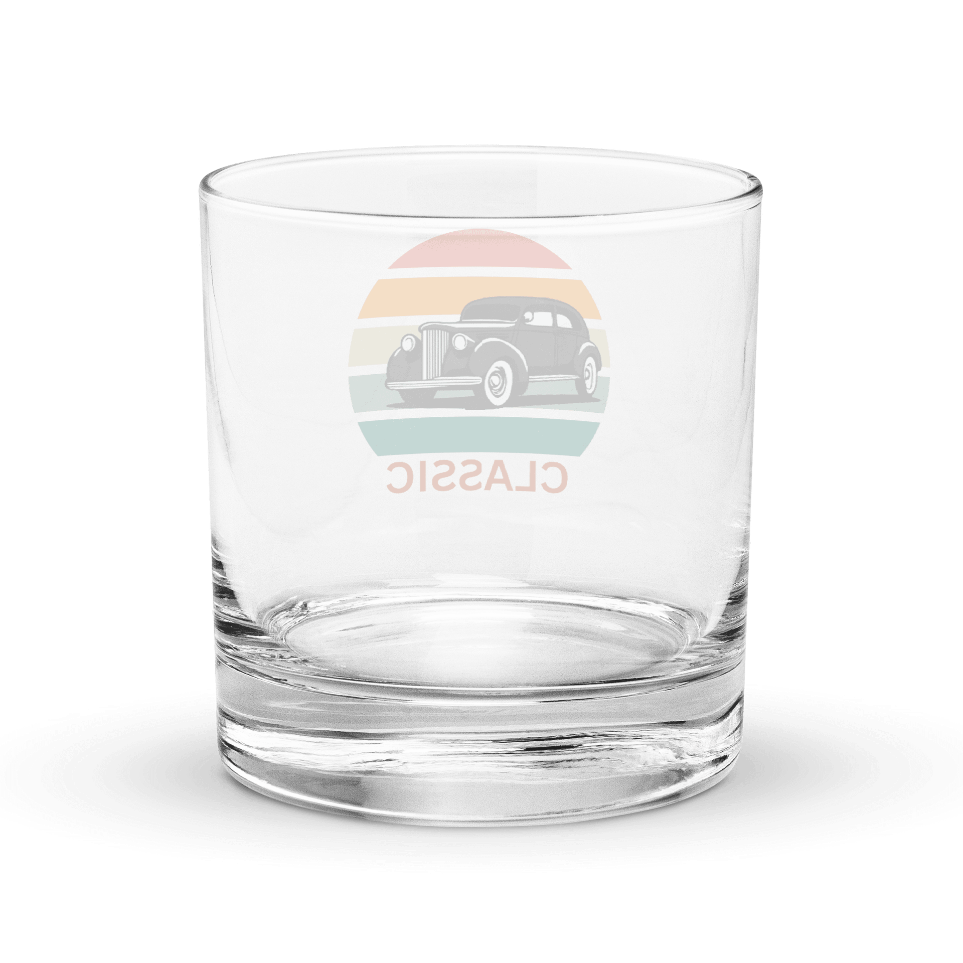 Vintage Classic Car Rocks Glass product image (4)