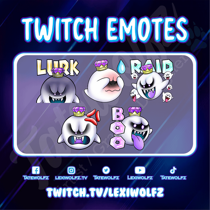 Twitch Emotes: King Boo product image (1)