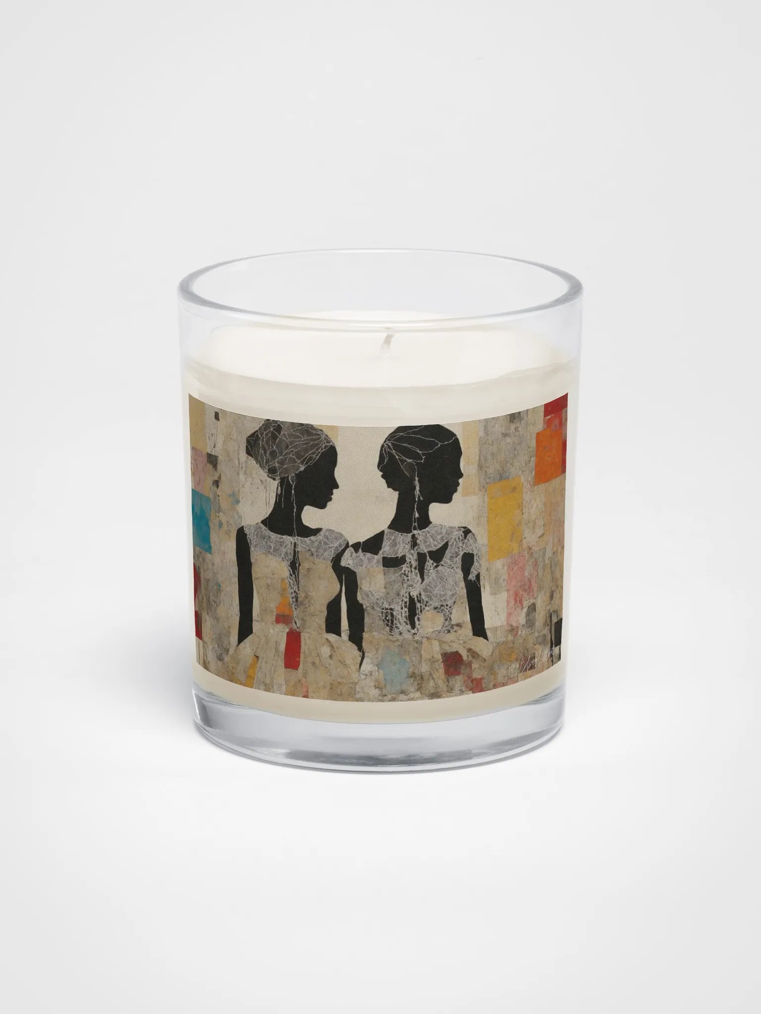 Lace Silhouettes Soy Wax Candle product image (1)