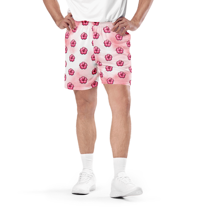 NRG Cherry Blossom Athletic Shorts (Pink Marble) product image (1)