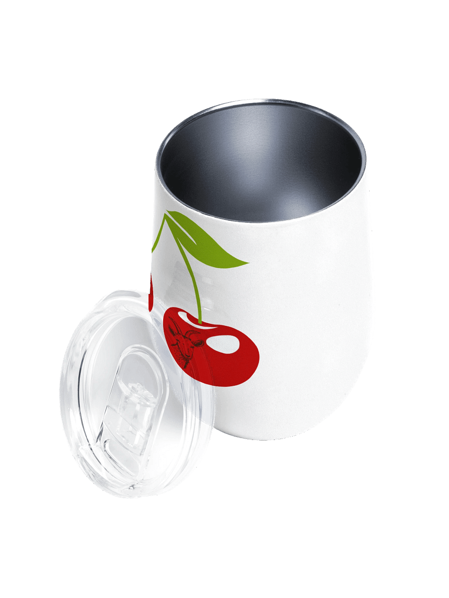 Cherry Goat Wine Tumbler product image (3)