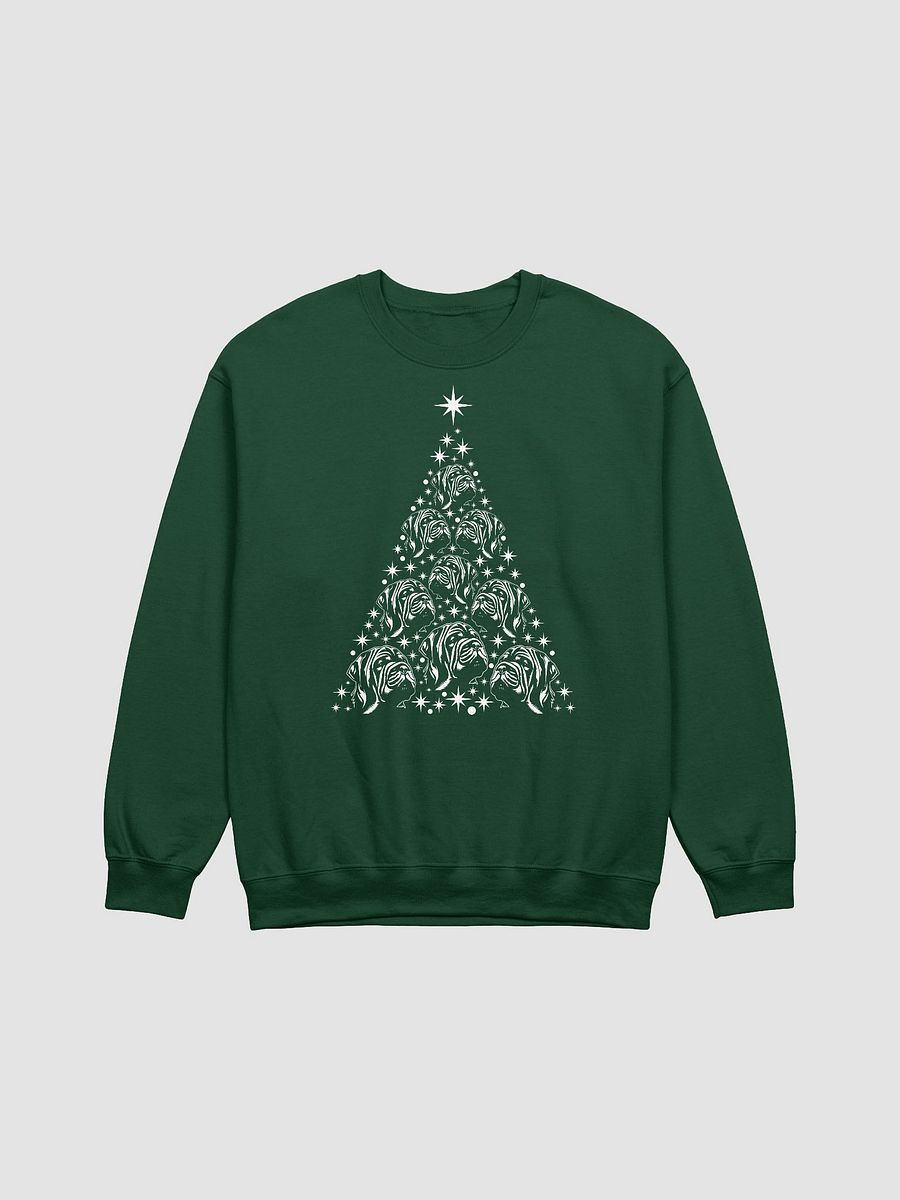 Shar Pei Christmas Tree Sweatshirt Design for Shar Pei Paw-rents product image (13)