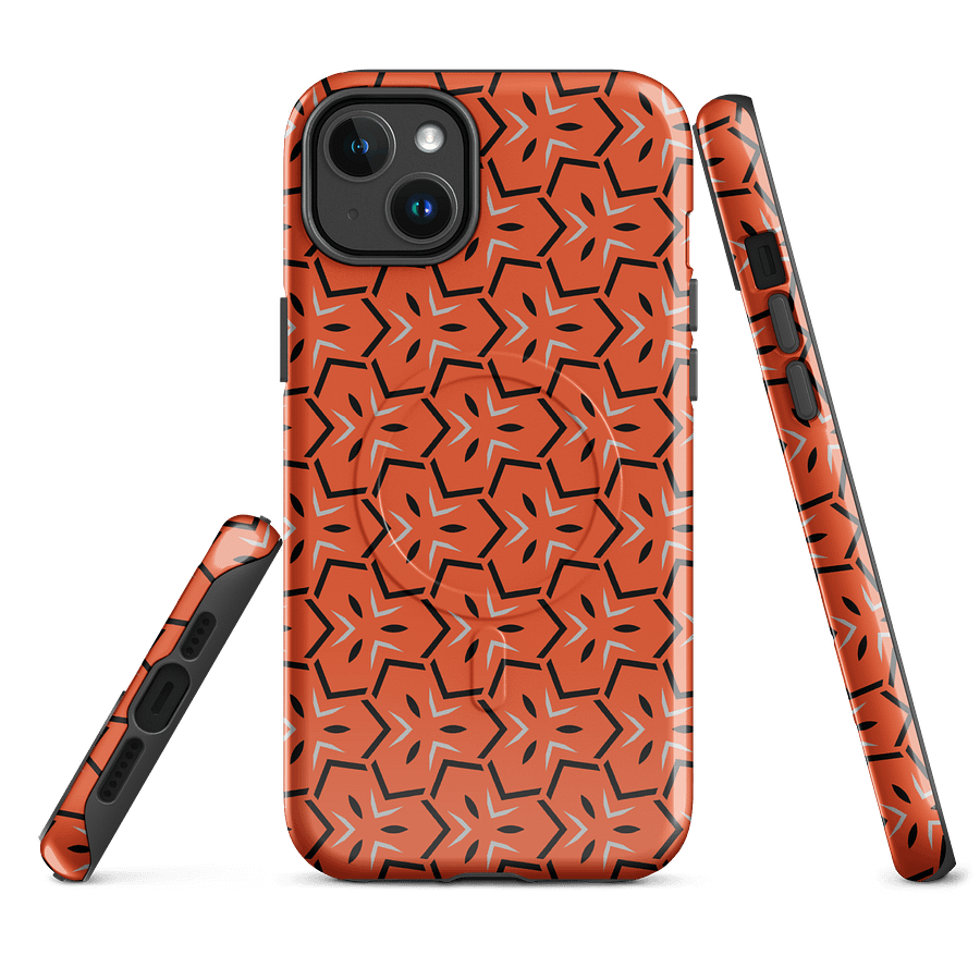 Onyx & Ember Geometric Pattern Magsafe Tough Case for iPhone product image (1)