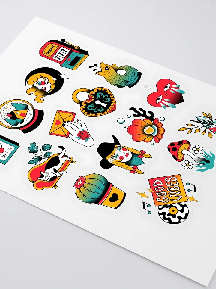 Fun Flash Sticker Sheet product image (2)