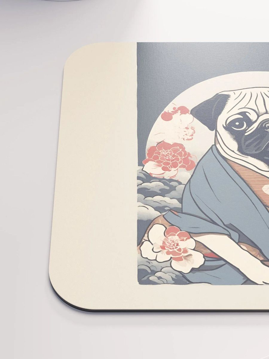 Pug Ukiyo-e Style Mouse Pad product image (7)