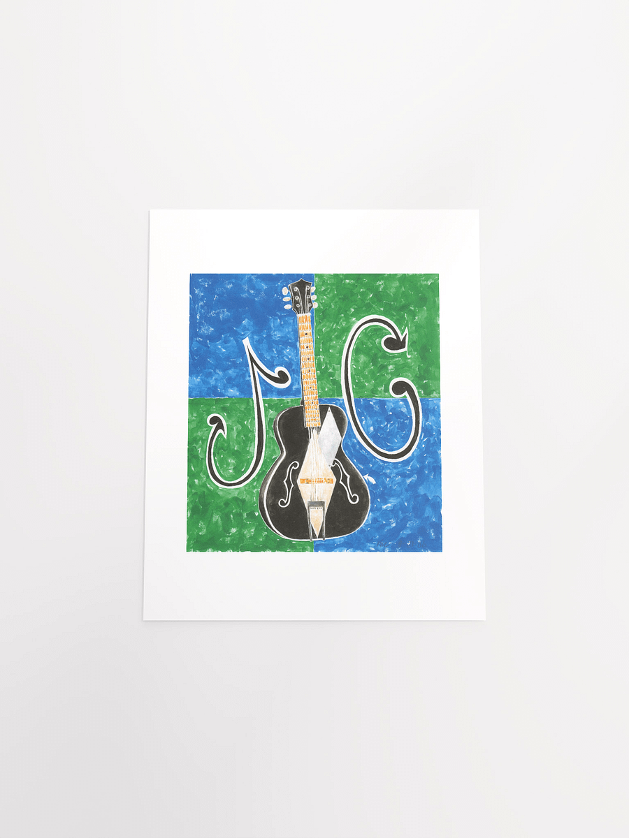 Guitar for Jonny & Cassie print product image (5)