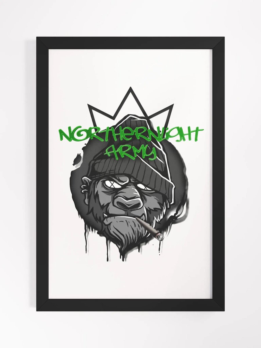 NLA Official logo framed product image (1)