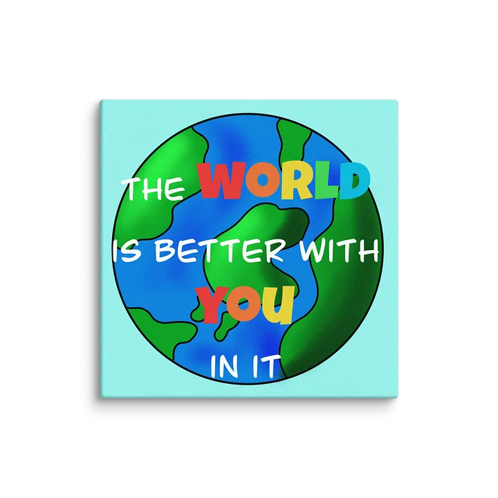 Worldly Affirmation Canvas product image (1)