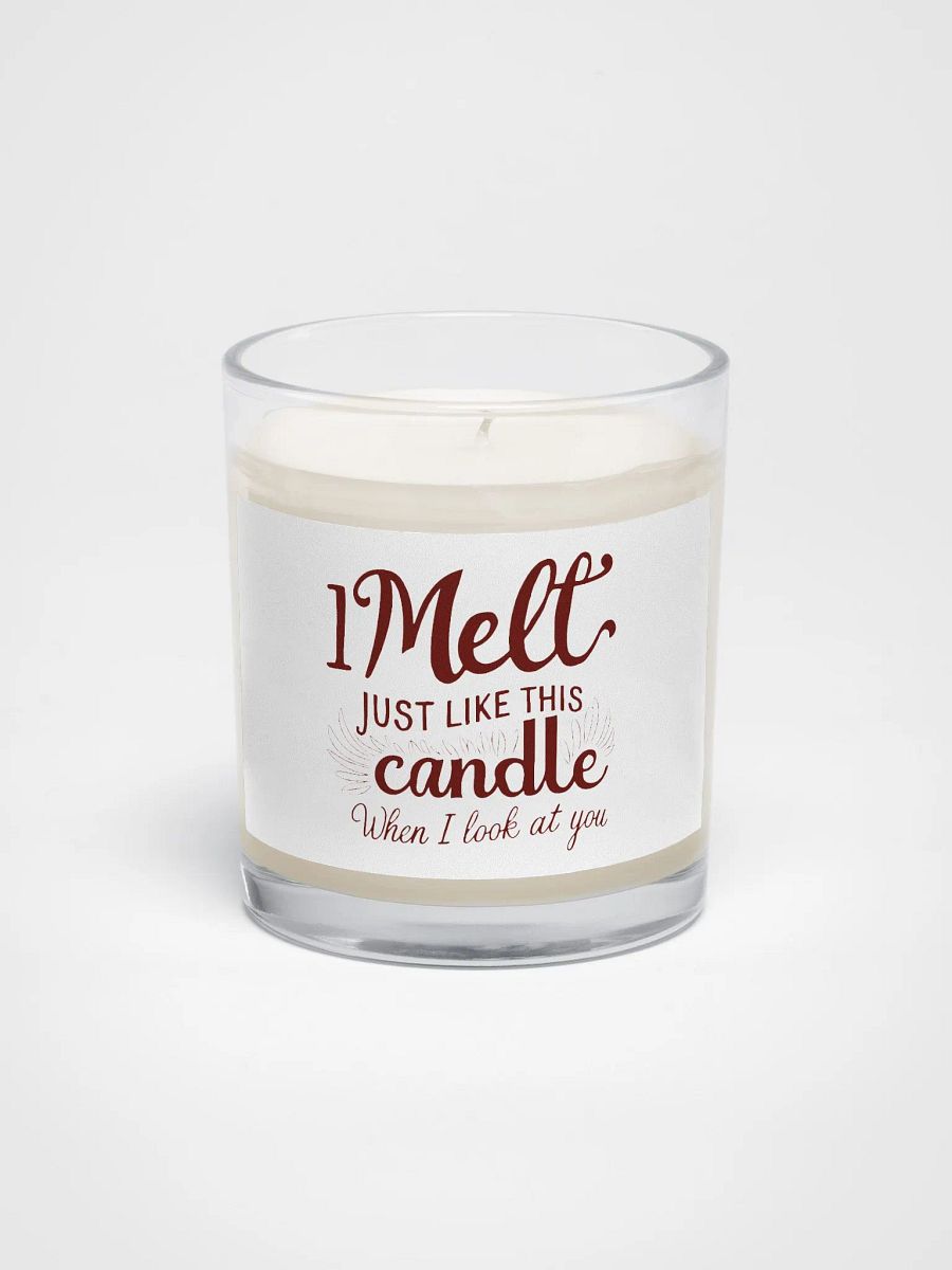 Romantic Candle with a Melty Message product image (1)