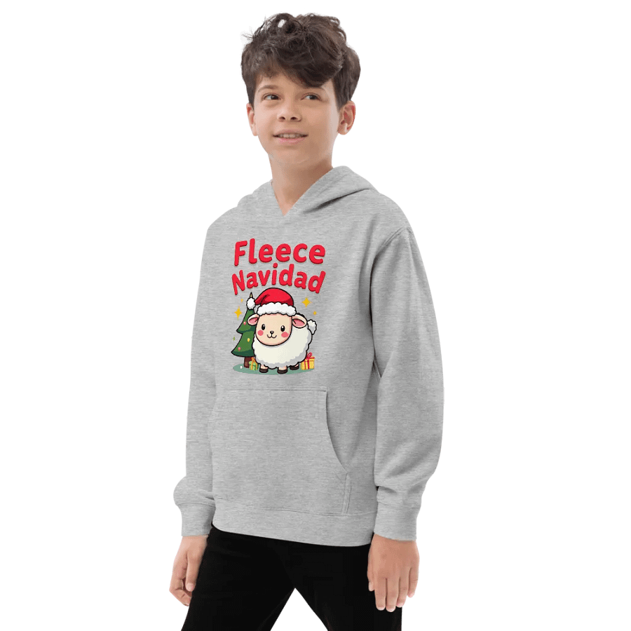 Fleece Navidad Festive Youth Pullover product image (10)