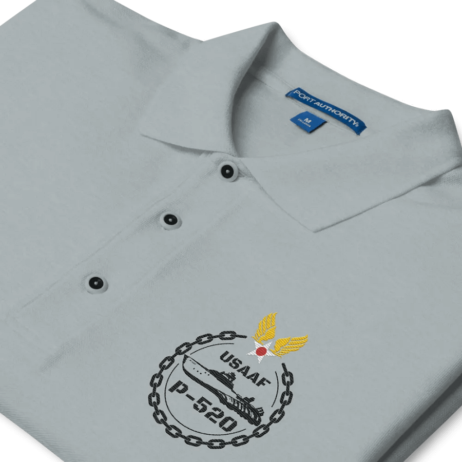 Polo Shirt with Black USAAF P-520 Embroidered Logo product image (22)
