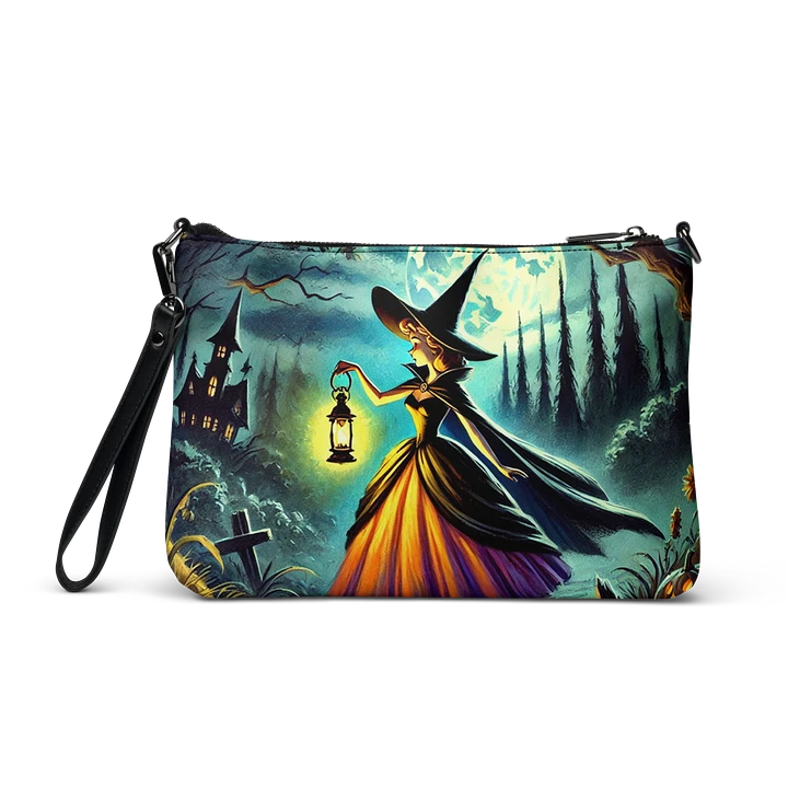 Enchanting Witch in the Woods Halloween Crossbody Bag product image (2)