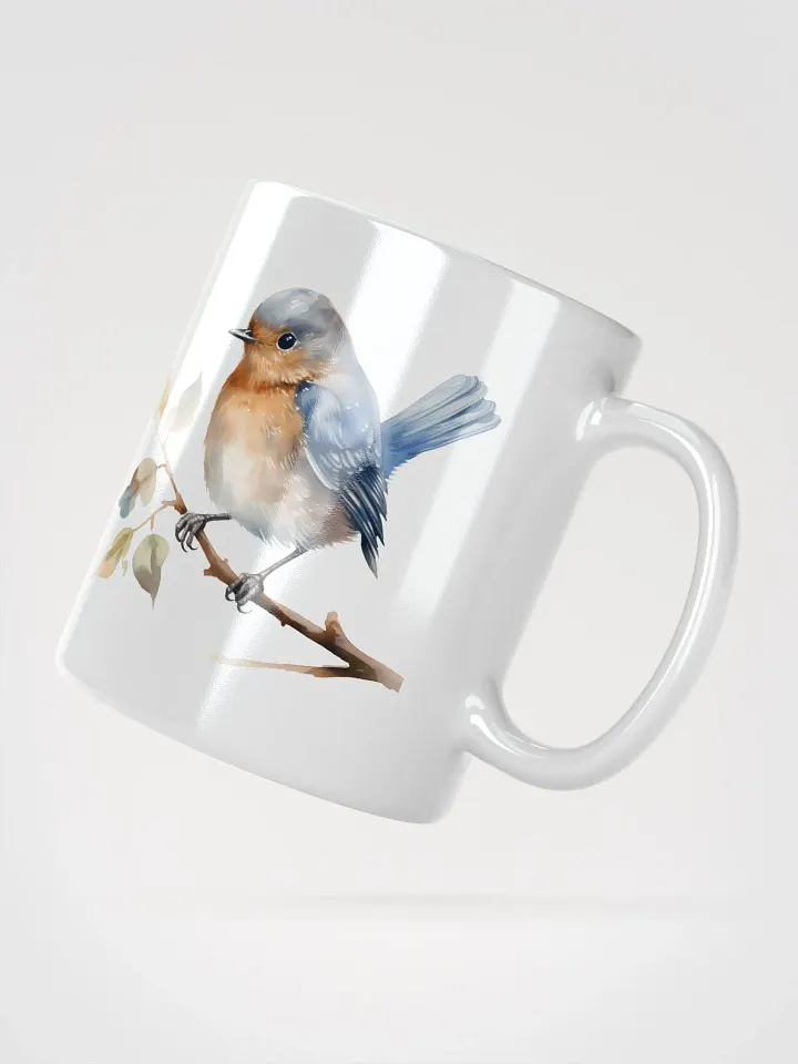 Vivid Plumage White Mug product image (2)