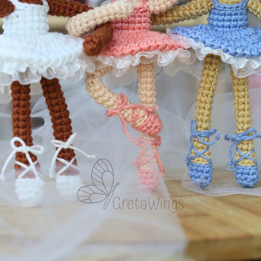 Patron Ballerina Amigurumi (descarga digital) product image (4)