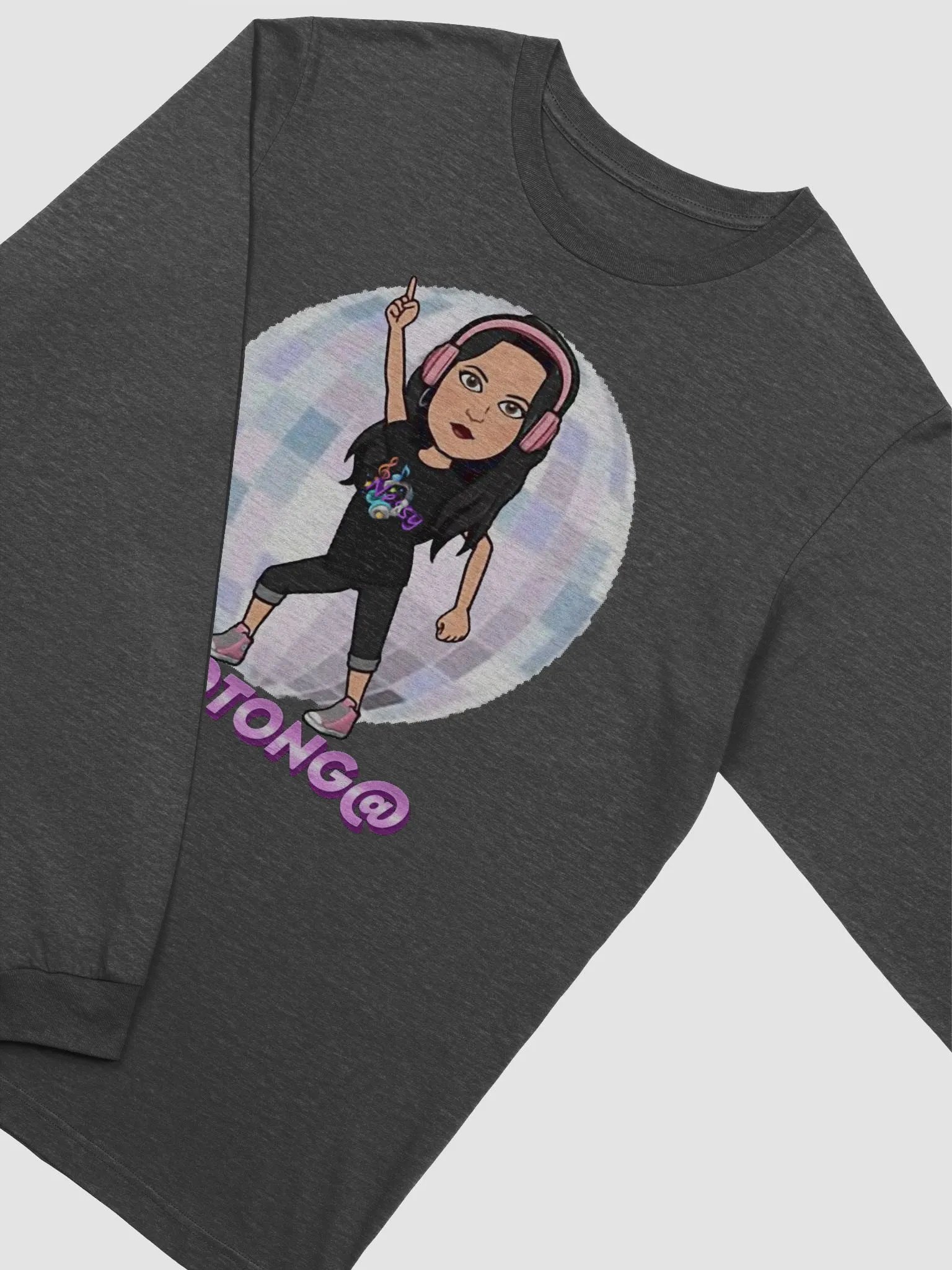 Camiseta Manga Larga Emote Bola Disco product image (3)