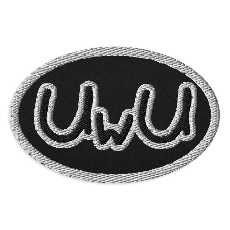 UwU Patch - Oval product image (1)