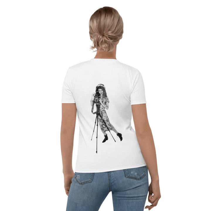 Botanical Camera Women's Crew Neck Shirt product image (1)