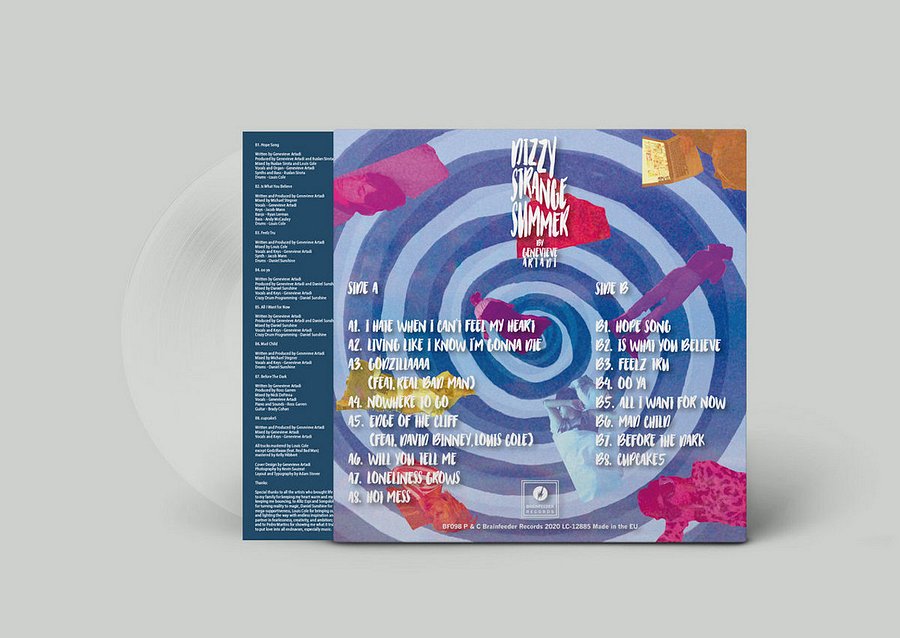 GENEVIEVE ARTADI - DIZZY STRANGE SUMMER - SIGNED VINYL product image (2)