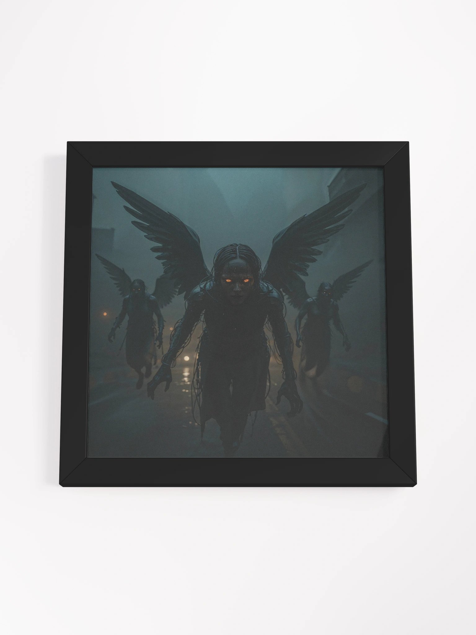 Descent of the Burning Seraphs Framed Print product image (18)