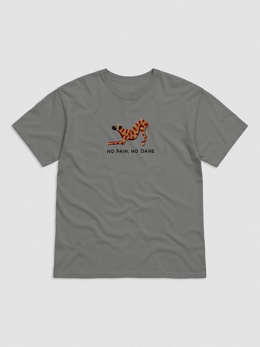 No Pain, No Dane T-Shirt(Embroidered) of a Great Dane(Brindle) product image (4)