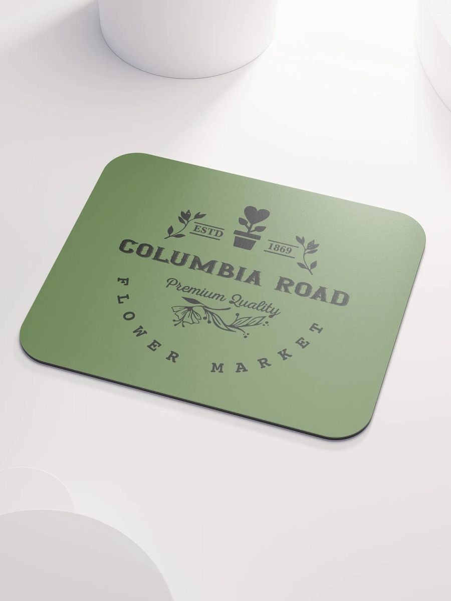 Columbia Road Market Mouse Pad (Green) product image (3)