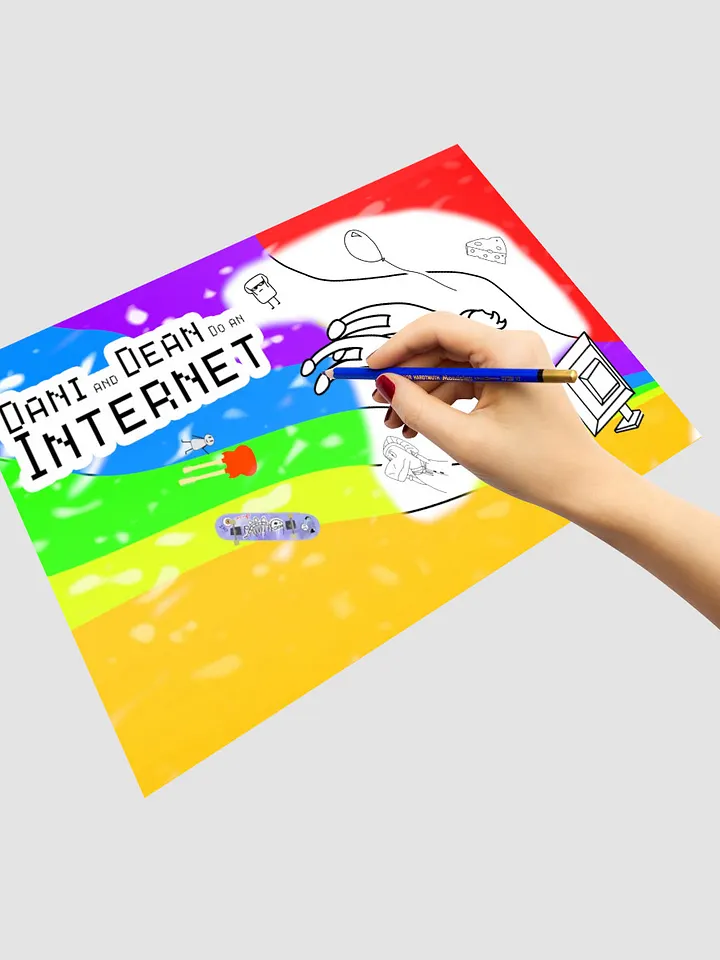 Dani & Dean Do An Internet Digital Colouring Book product image (1)