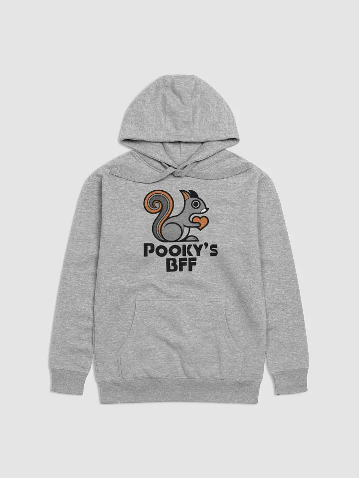 Super Soft Hoodie: Pooky's BFF, Rainbow Tail with Heart product image (1)
