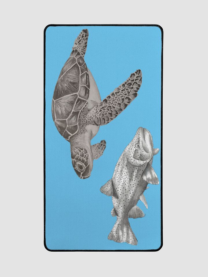 Underwater Drawing Scene Desk Mat product image (2)
