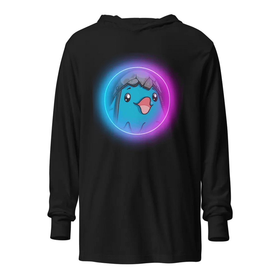 Battle Chicken Long Sleeve Hooded Tee product image (1)