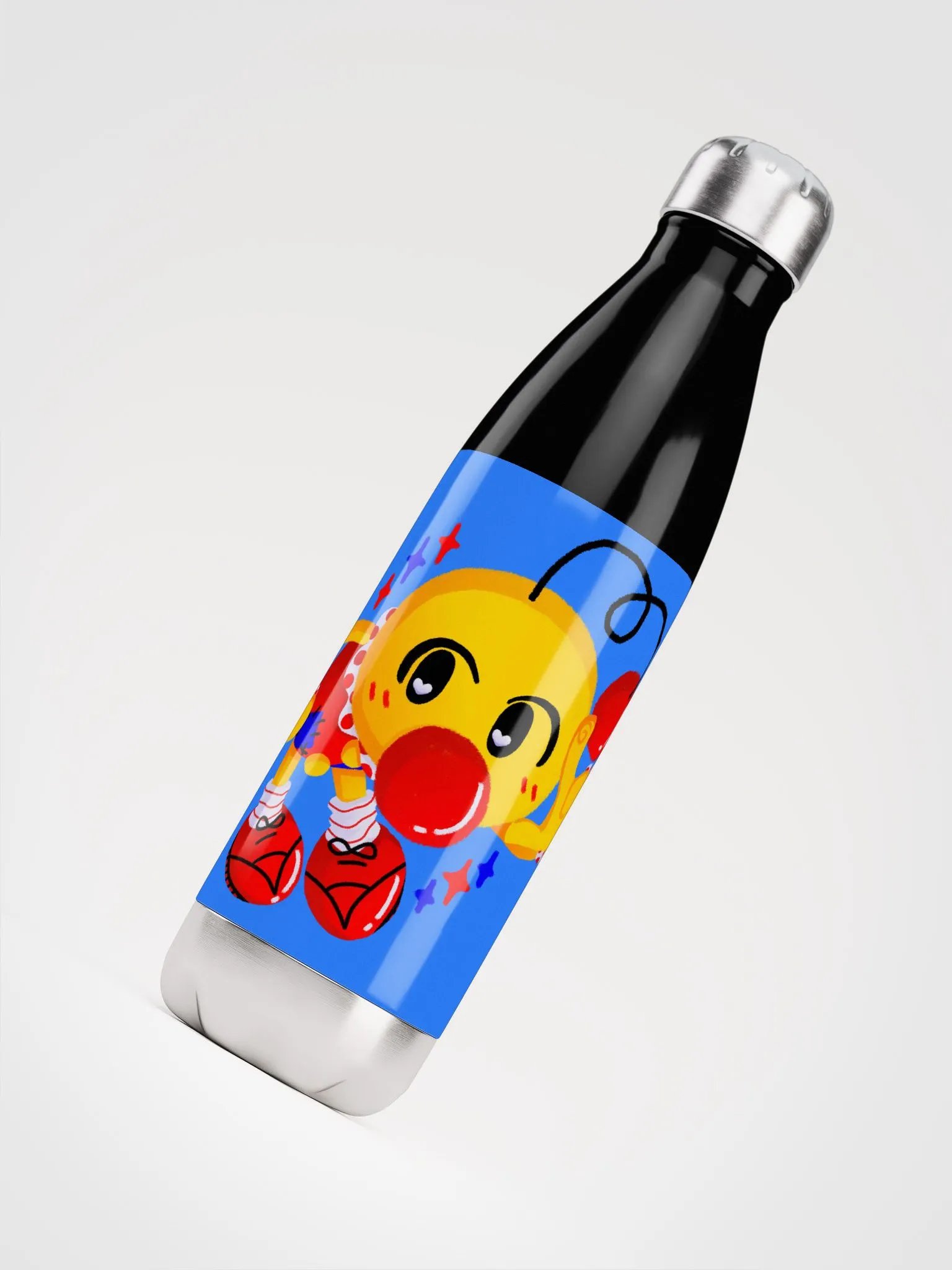 Boyoyoing Point Sparkles Shaded Stainless Steel Bottle product image (1)