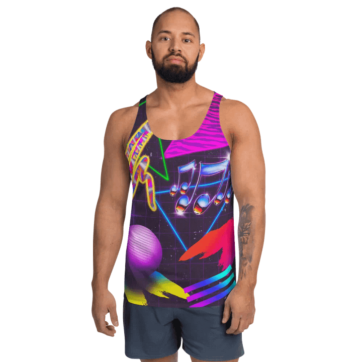 80's High - Retro Collection Full Graphic Tank product image (1)
