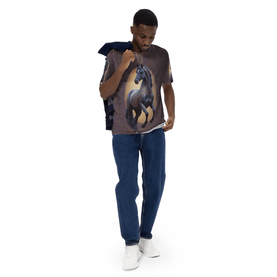 Black Horse T shirt product image (5)