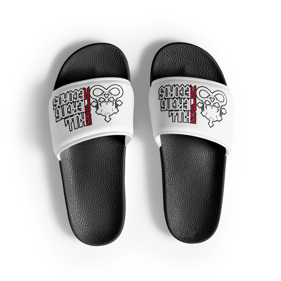 Skull Piercing Records Women's Slides product image (1)