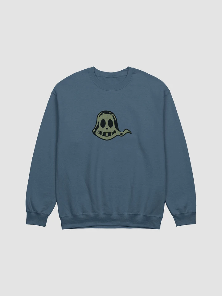 Smiling ghost Smiling, ghost, spooky, cute, cute ghost, boo, funny, humor, spooky, spooky season, spooky cute, spooky, smile, happy, adorable, product image (7)