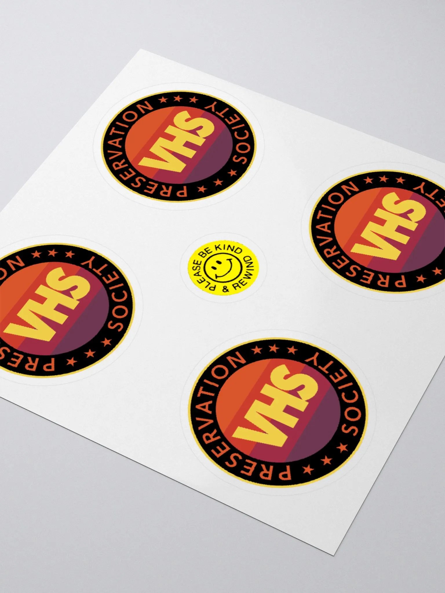VHS Preservation Society Stickers product image (9)