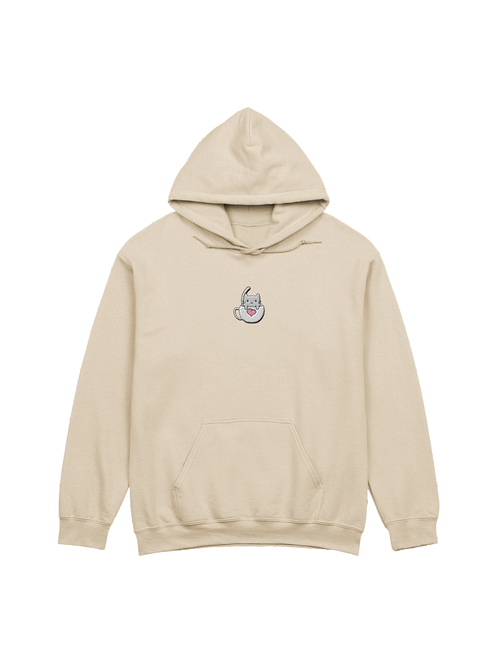 Softie's Café Logo Hoodie || Centered, Embroidered product image (29)